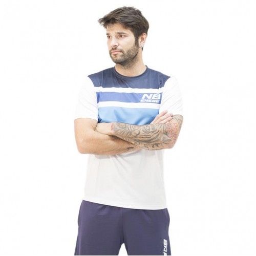 Enebe Sensor Pro Azul Branco T-Shirt Enebe Sensor Pro Azul Branco T-Shirt