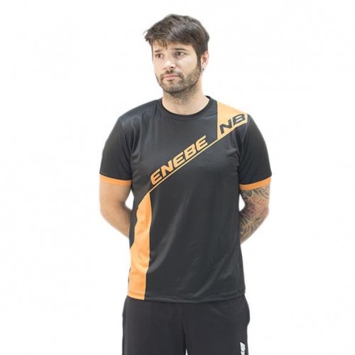 Camiseta laranja preta Enebe Ultra Pro Camiseta laranja preta Enebe Ultra Pro