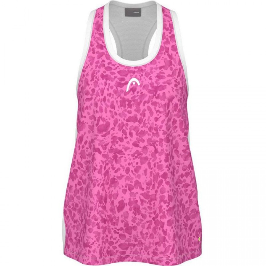 Camiseta Head Agility Rosa Imprimer  Offre - Pas cher