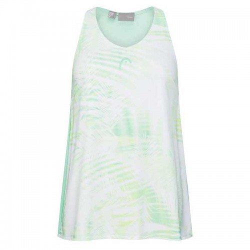 Camiseta Head Agility Tech Verde Pastel Print Camiseta Head Agility Tech Verde Pastel Print