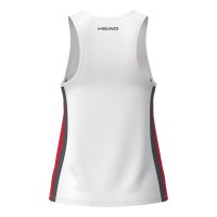 Camiseta Head Club 25 Blanco Rojo Junior  Oferta + Barato