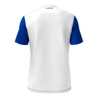 Camiseta Head Club 25 Tech Blanco Azul Royal Junior  Oferta + Barato
