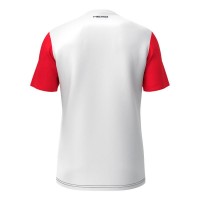 Head Club 25 Tech White Red T-Shirt  Offer + Cheap