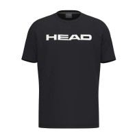 Camiseta Head Club Original Negro Junior