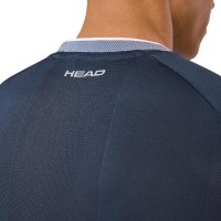 Camiseta Head Performance Azul Marinho  Oferta + Barato