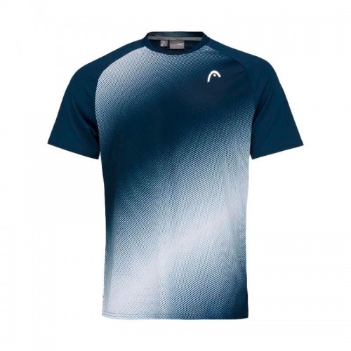 Head Performance T-shirt Stampa Blu Scuro Head Performance T-shirt Stampa Blu Scuro