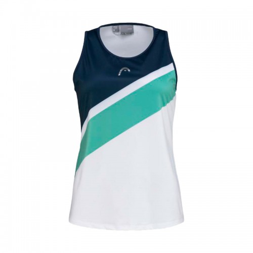 Head Performance T-shirt Printed Green Nile Head Performance T-shirt Printed Green Nile