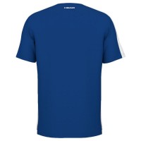 Head Slice T-shirt bleu royal