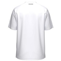 Camiseta Head Slice Blanco Negro
