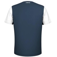 Camiseta Head Slice Azul Marinho Branco  Oferta + Barato