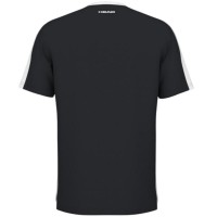 Camiseta Head Slice Negro Junior  Oferta + Barato