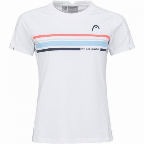 Camiseta Head Tech Branca para Mulheres Camiseta Head Tech Branca para Mulheres