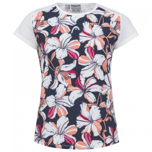 Head Tie- Break Print White Women''s T-Shirt Head Tie- Break Print White Women''s T-Shirt