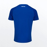 Camiseta Head TopSpin Azul Print Vision