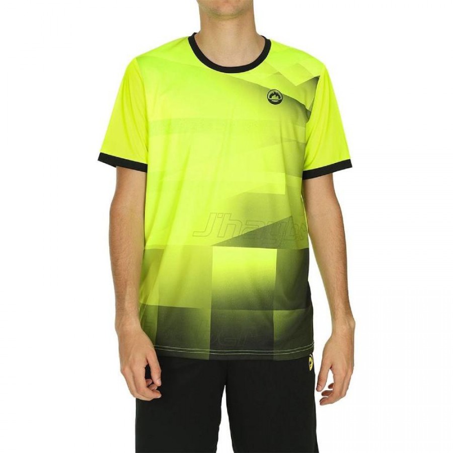 JHayber T-Shirt Noir Jaune