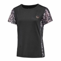 JHayber Panther Noir T-Shirt Femme  Offre - Pas cher