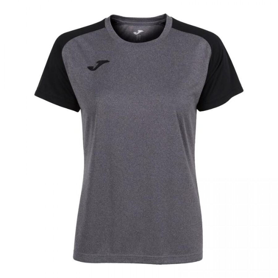 T-shirt noir noir Joma Academy IV Grey Melange