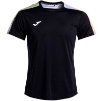 Camiseta Joma Challenge Black Multicolor  Oferta + Barato