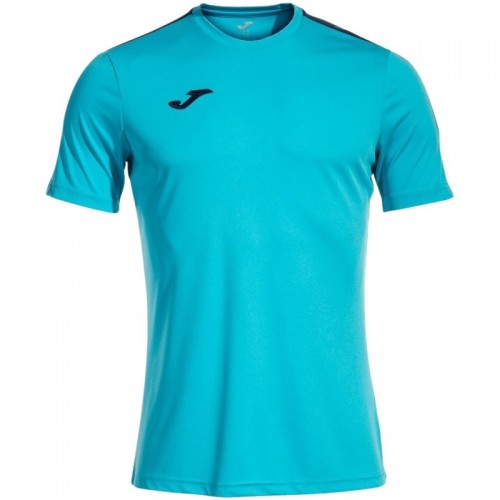 Joma Olimpiada T-Shirt Bleu Marine Turquoise Fluor Joma Olimpiada T-Shirt Bleu Marine Turquoise Fluor