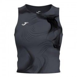 T-shirt nera nera senza maniche Joma R Night