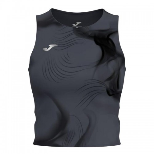 Camiseta Preta Preta Sem Mangas Joma R Night