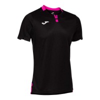 Joma Ranking T-Shirt Black Fluor Pink