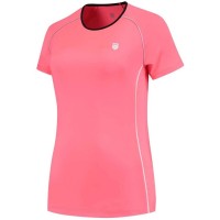Camiseta Kswiss Hypercourt Crew 4 Rosa Mujer  Oferta + Barato