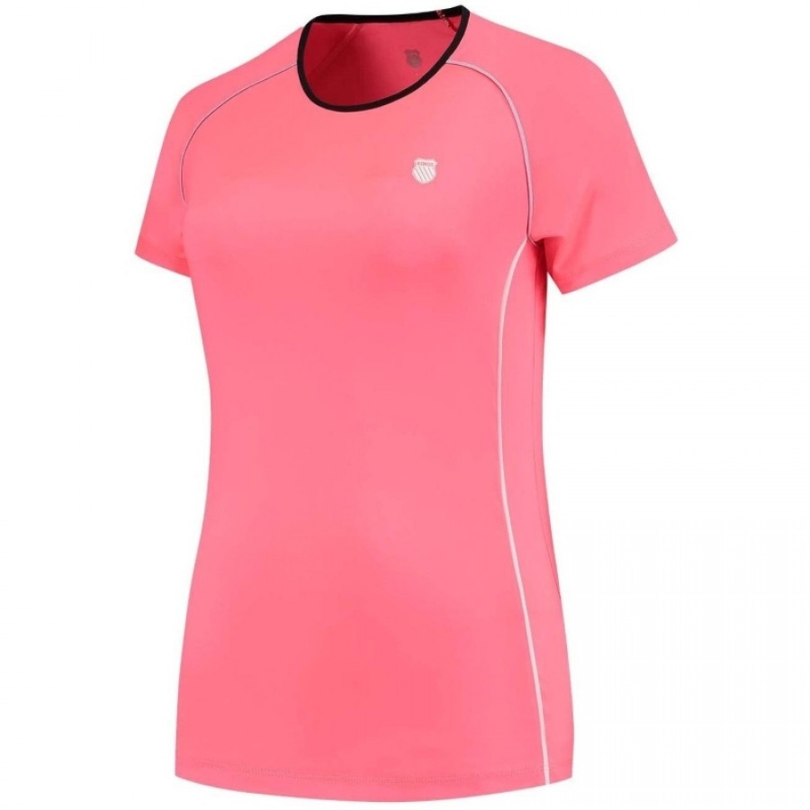 Camiseta Kswiss Hypercourt Crew 4 Rosa Mujer  Oferta + Barato