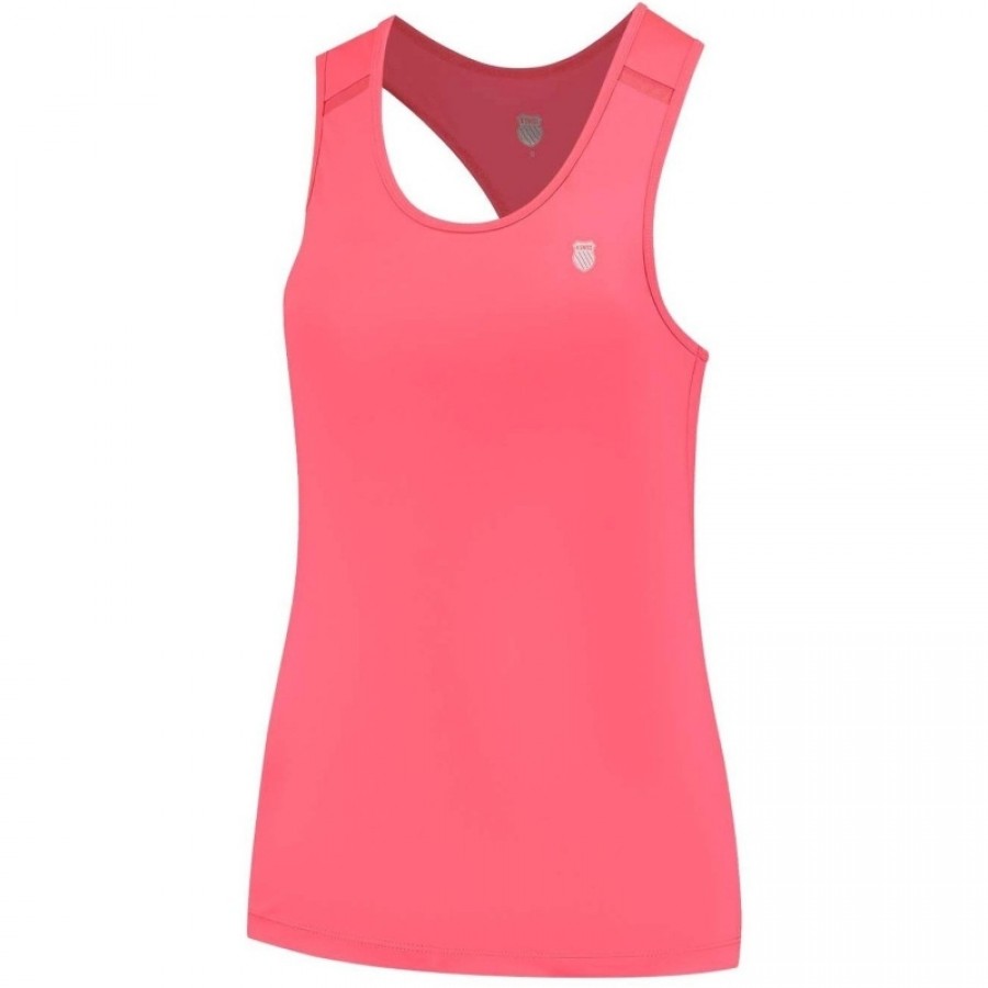 Camiseta Feminina Kswiss Hypercourt 4 Rosa  Oferta + Barato