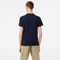 Lacoste Novak Djokovic Marino Blue T-shirt  Offer + Cheap