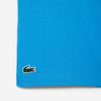 Camiseta Lacoste Sport Algodon Ecologico Azul