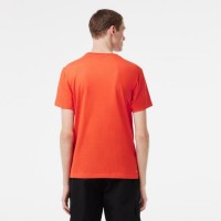 T-shirt Lacoste Sport Algodon Ecologico Orange   Offer + Cheap