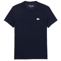 T-Shirt Femme Lacoste Sport Bleu Marine  Offre - Pas cher
