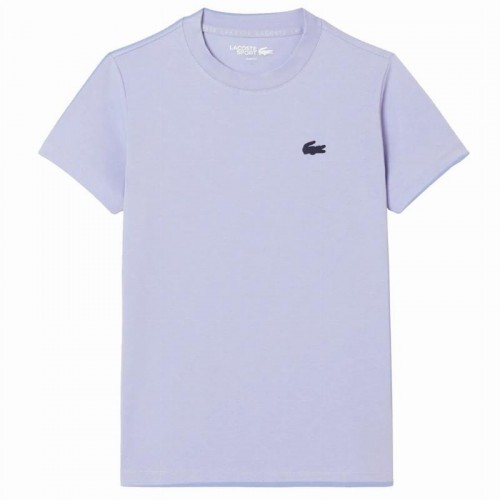 Lacoste Sport Bleu Violet T-Shirt Femme Lacoste Sport Bleu Violet T-Shirt Femme