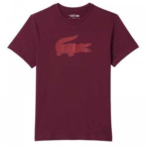 Camiseta Lacoste Sport Burdeos Camiseta Lacoste Sport Burdeos