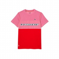 Lacoste Sport Medvedev Red T-shirt Pink