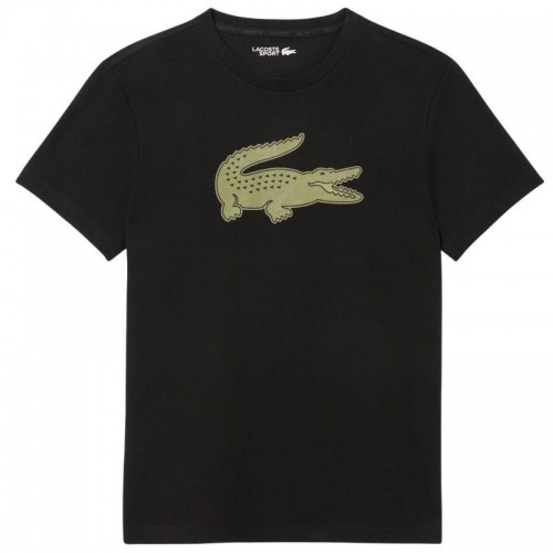 Lacoste Sport Maglietta Cachi Nero Lacoste Sport Maglietta Cachi Nero