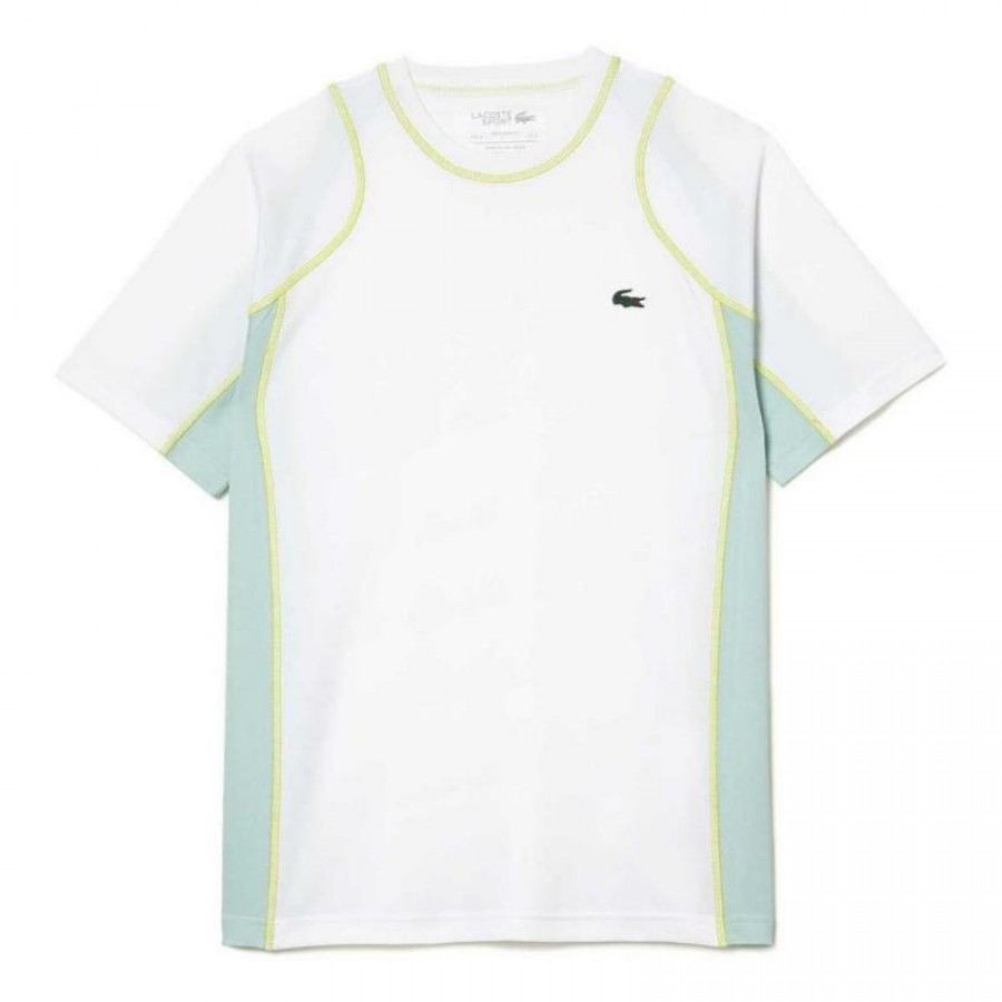 Camiseta Lacoste Sport Pique Blanco