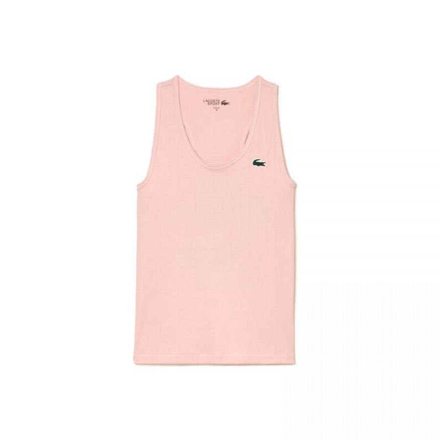 T-shirt Lacoste Sport Slim Fit Rose Clair