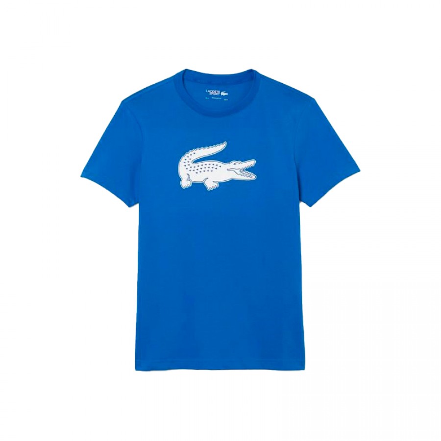 Lacoste Sport Breathable Blue T-shirt  Offer + Cheap