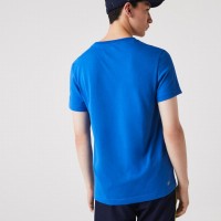 Lacoste Sport Breathable Blue T-shirt  Offer + Cheap