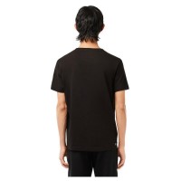 Lacoste Sport Breathable T-Shirt Black Orange