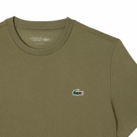 Lacoste Ultra Dry Khaki Green Tennis T-Shirt