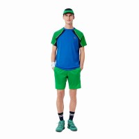 Lacoste Ultra Dry Navy Blue Green T-Shirt  Offer + Cheap