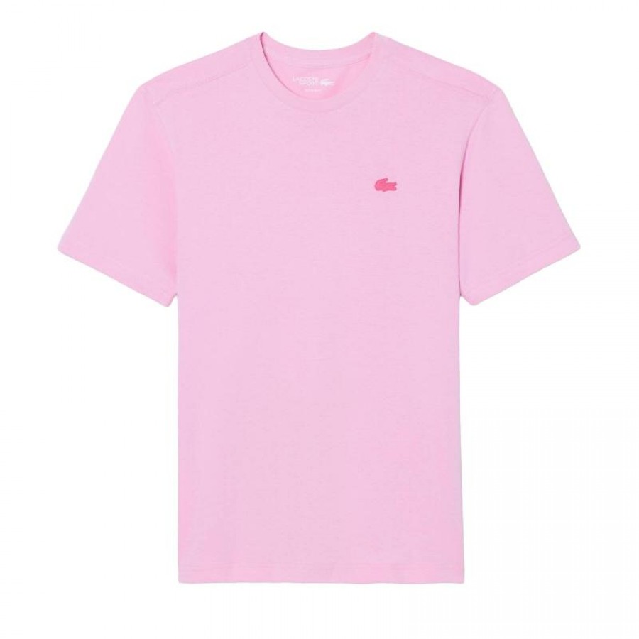 Lacoste Ultra Dry Pink T-Shirt