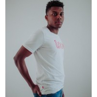 Crazy T-Shirt Marco Lenders Blanc Rouge