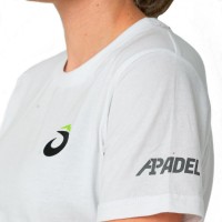 Camiseta Lok A1 Padel Glacier Blanco Mujer  Oferta + Barato