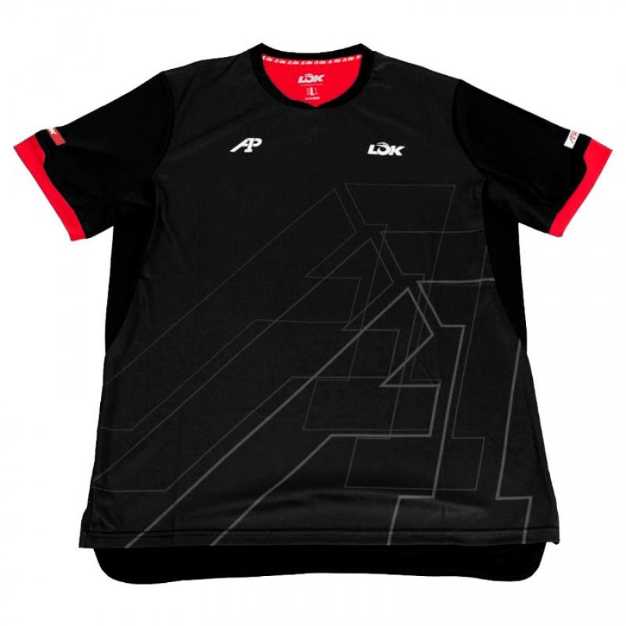 Camiseta Lok A1 Padel Pikes Negro  Oferta + Barato
