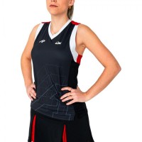T-shirt femme Lok A1 Padel Wasatch Noir  Offre - Pas cher