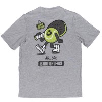 Camiseta Lok Out Of Office Gris  Offer + Cheap
